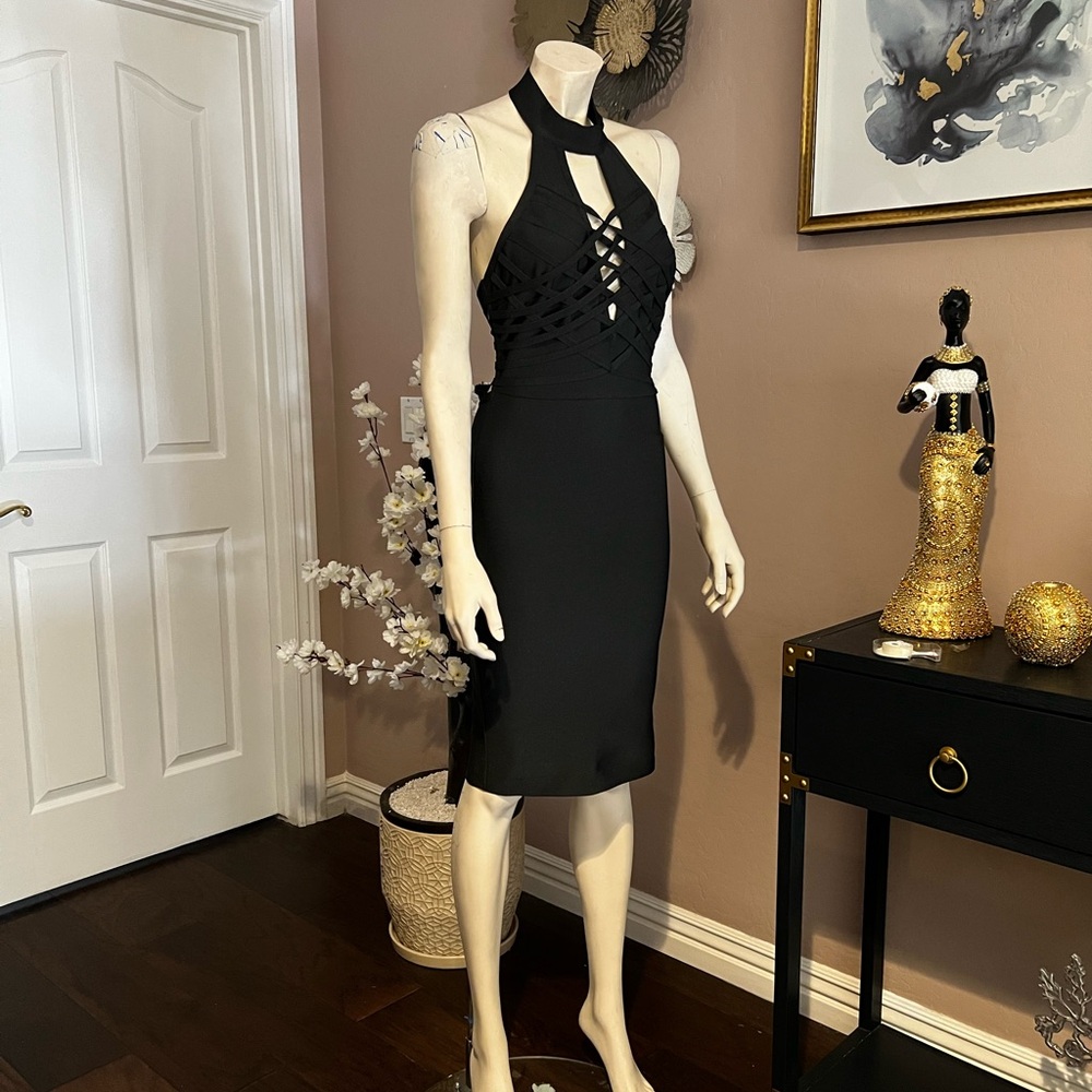 WOW Couture Black Backless Dress